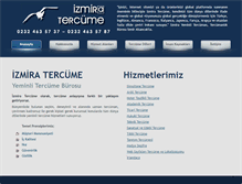 Tablet Screenshot of izmiratercume.com